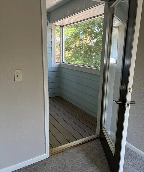 Balcony off main bedroom