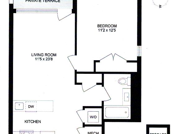 2nd image of 102 Gold St APT 4F