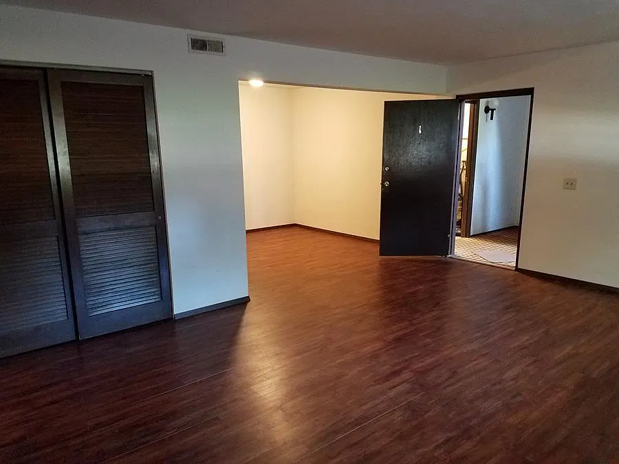 Example of unit with hardwood floors
