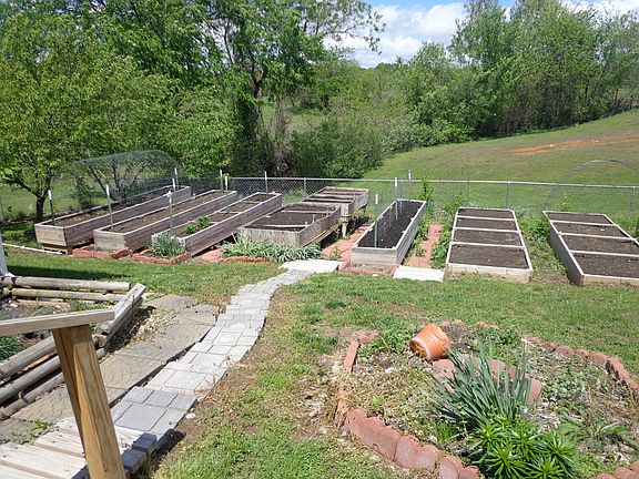 Garden Boxes & Walkway