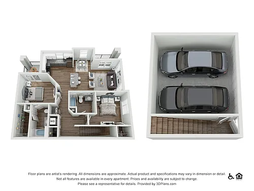 Floor plan B5 Garage | Wegner