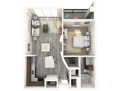 Floor plan Rockefeller Deluxe