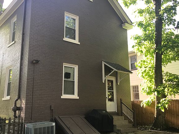 Back view with patio