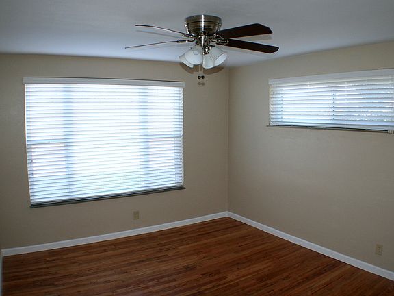 all wood floors, new blinds and windows