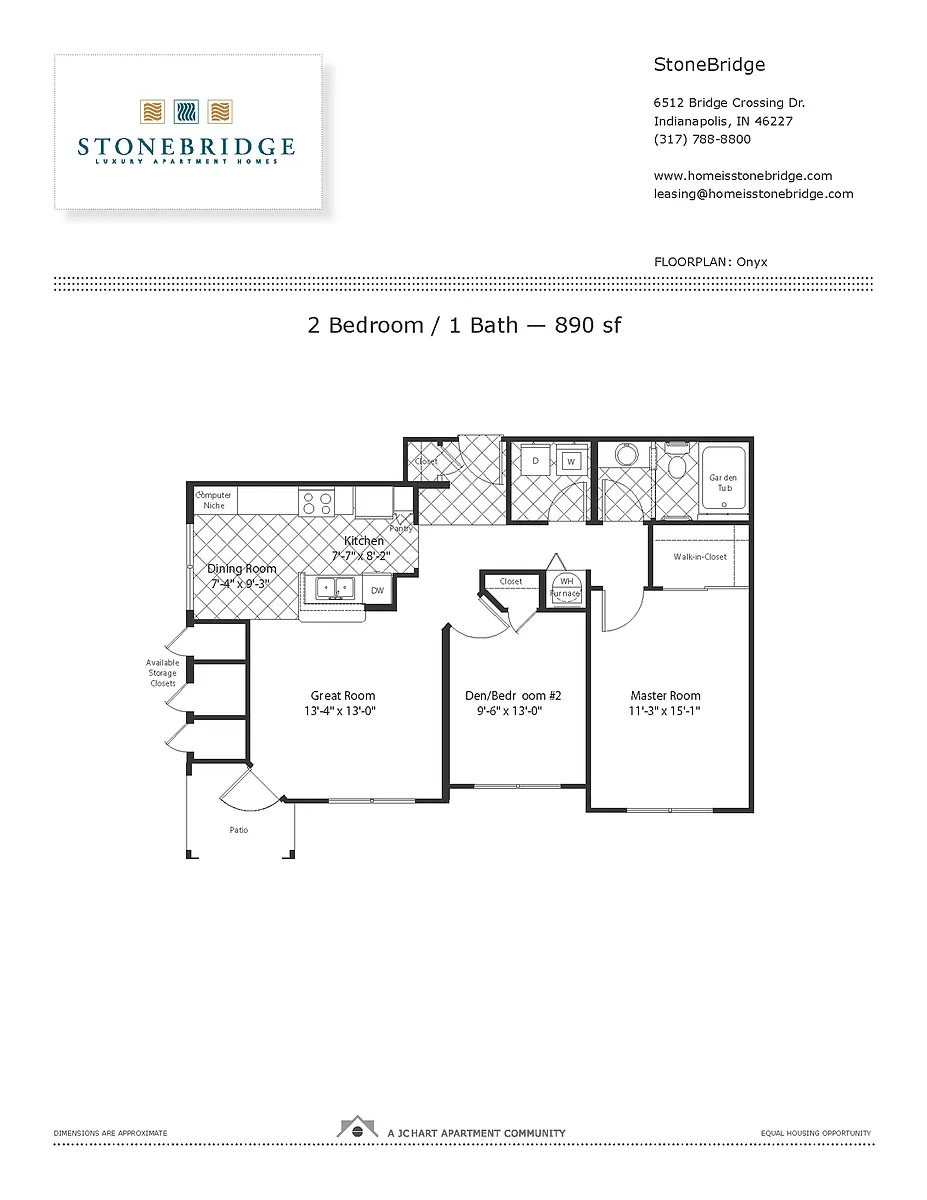 Floor plan Onyx E 2.1