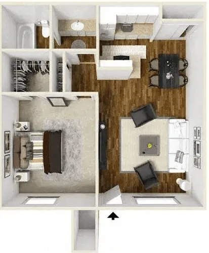 Floor plan Pablano - Renovated