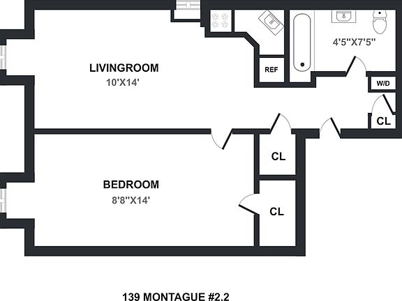 3rd image of 139 Montague St #2E