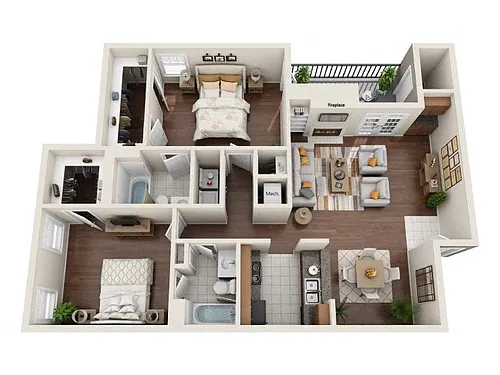 Floor plan The Dogwood