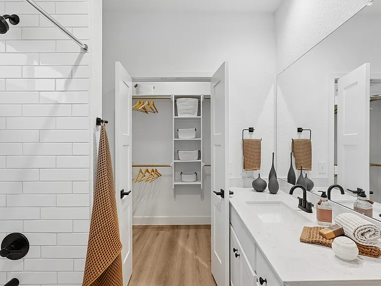 Ellery Lane Apartments Bathroom and Closet