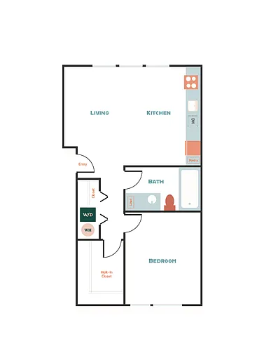 Floor plan 1X1 A3