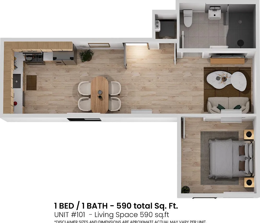 6115 Romaine St - 101 — Photo 1