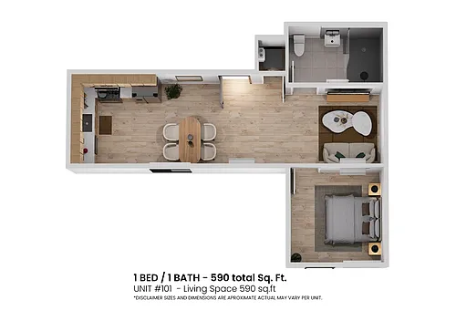 6115 Romaine St #101 Photo 1