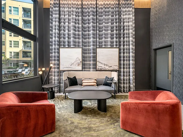 Lower level resident lounge