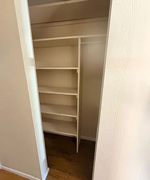 Hallway storage closet