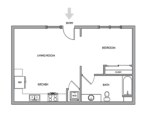 Floor plan 0X1
