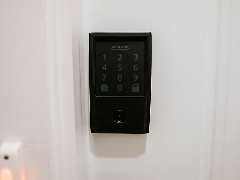 Keyless, easy, and totally stress-free. Unlock your stay with just a tap or a code.