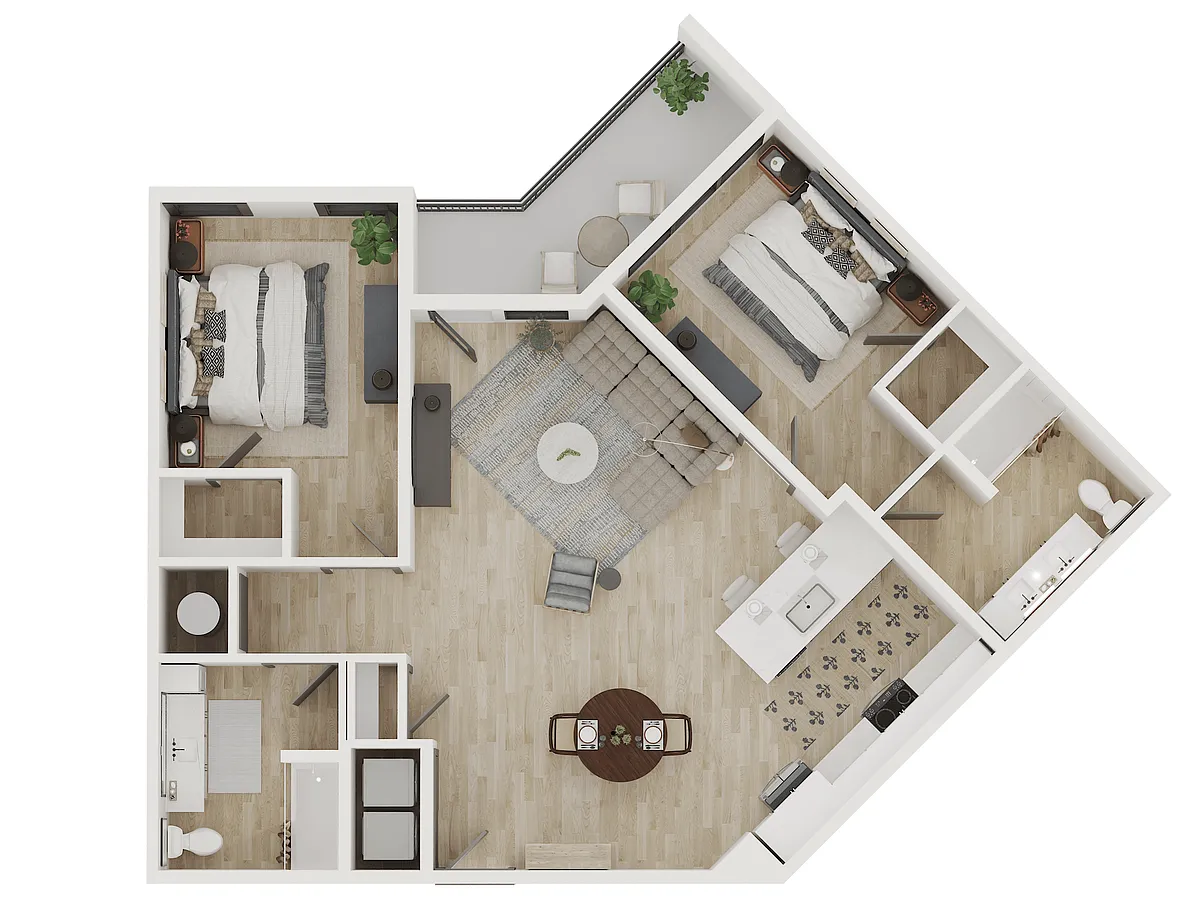 Floor plan B2