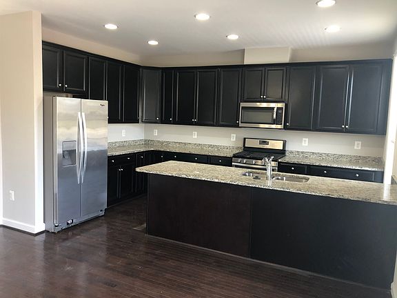 The kitchen area