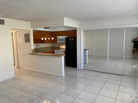 Living room and kitchen