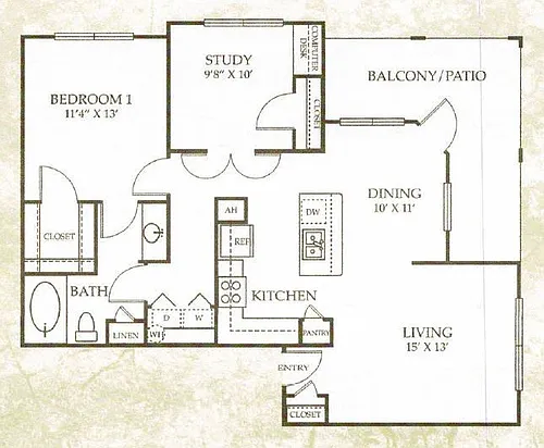 Floor plan B1