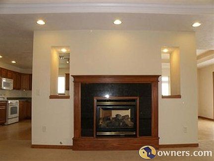 Fireplace from Living Room