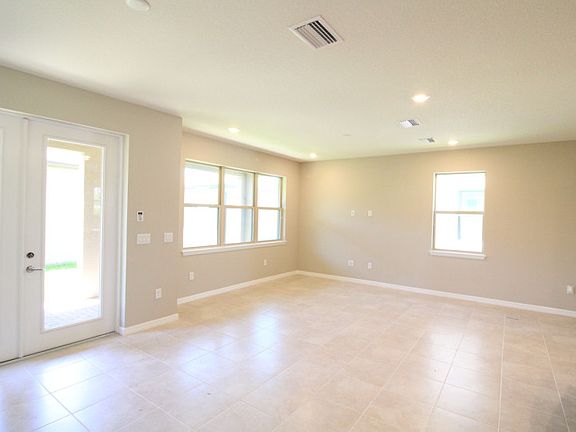 Open-Concept Gathering Area with French Doors