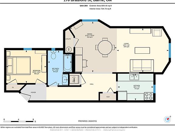 3rd image of 170 Bradford St Unit 204