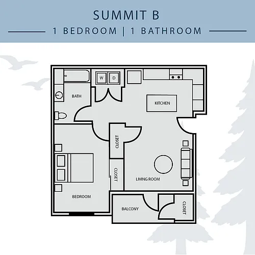 Floor plan Summit B