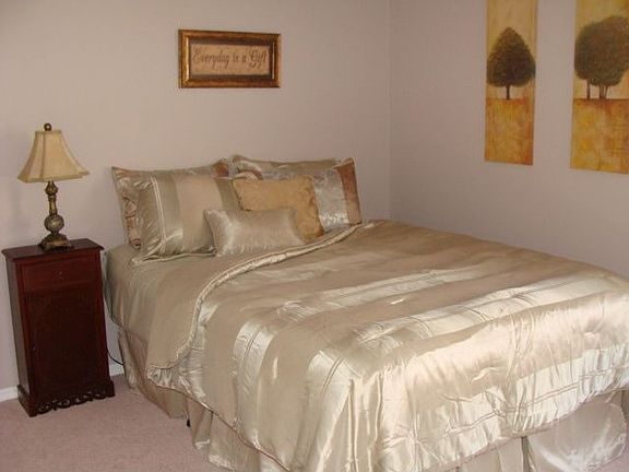 Master bedroom with master bath