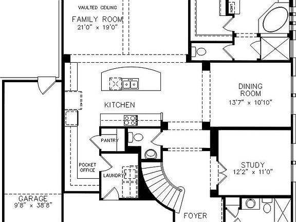 floor plan main level