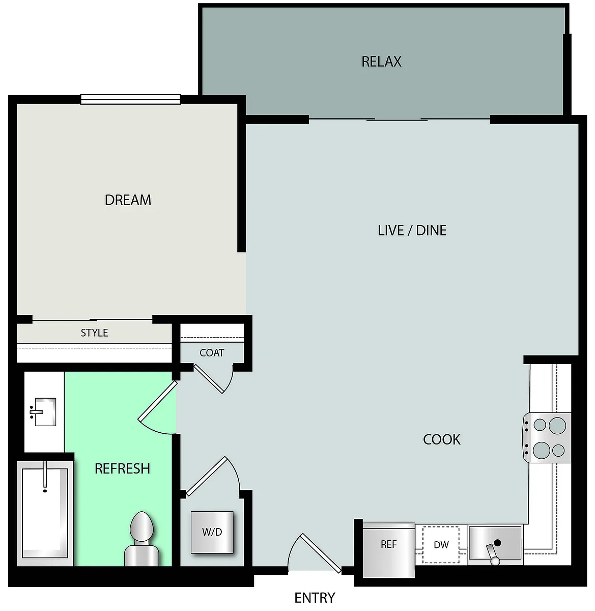 Floor plan A2