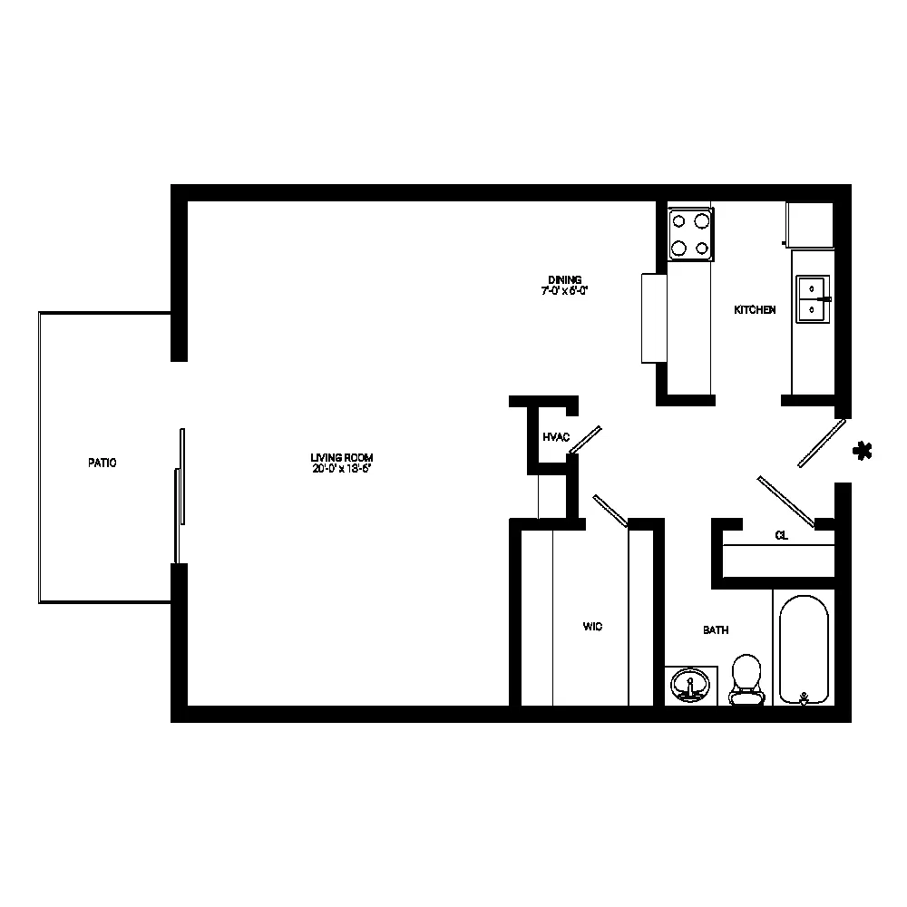 Floor plan Washington