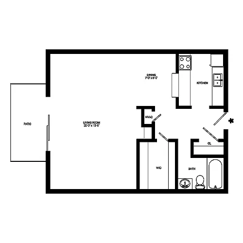 Floor plan Washington