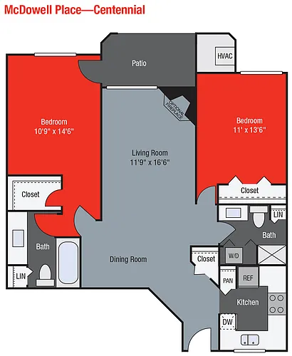 Floor plan B1