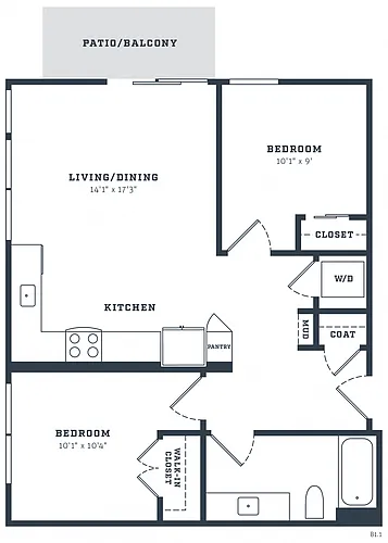 Floor plan B1