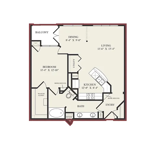 Floor plan A2-Cityview Flats