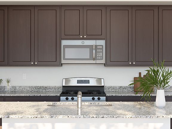 Brushed satin nickel hardware