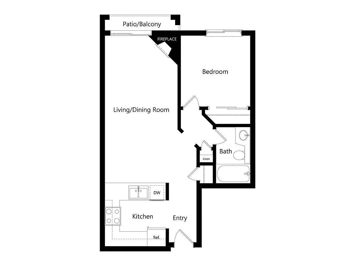 Floor plan Tracy