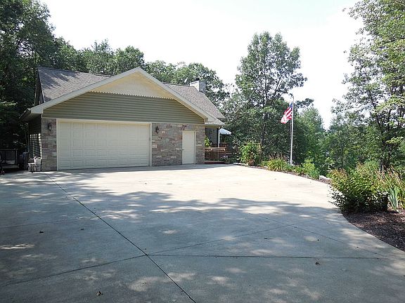 large apron to  main garage 