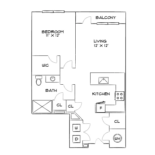 Floor plan Design 1C