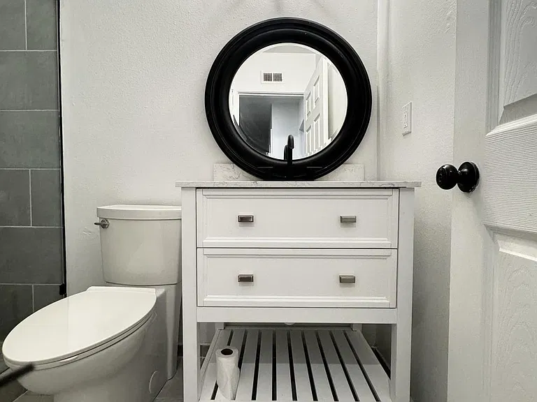 sleek toilet easy cleaning