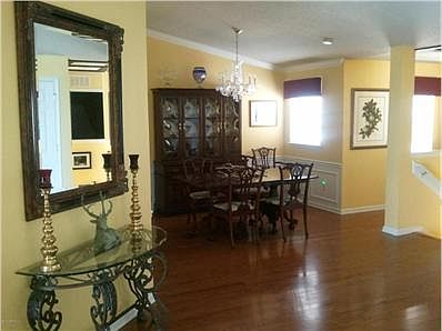 dining room from living room