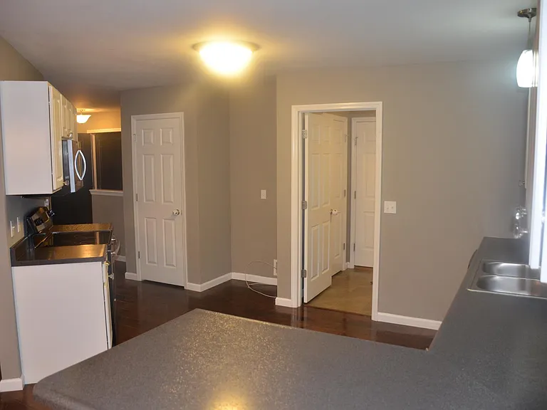Kitchen view from dining room