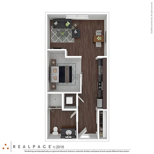 Floor plan Studio