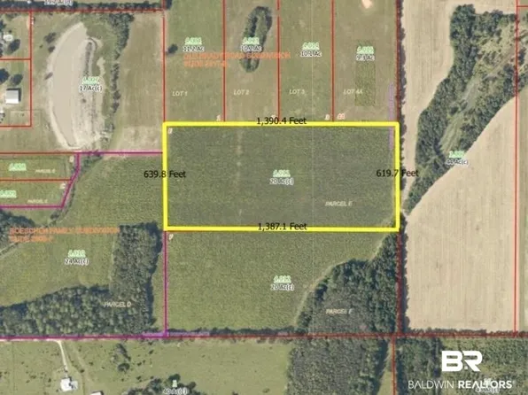 Old Brady Rd, Bay Minette, AL 36507