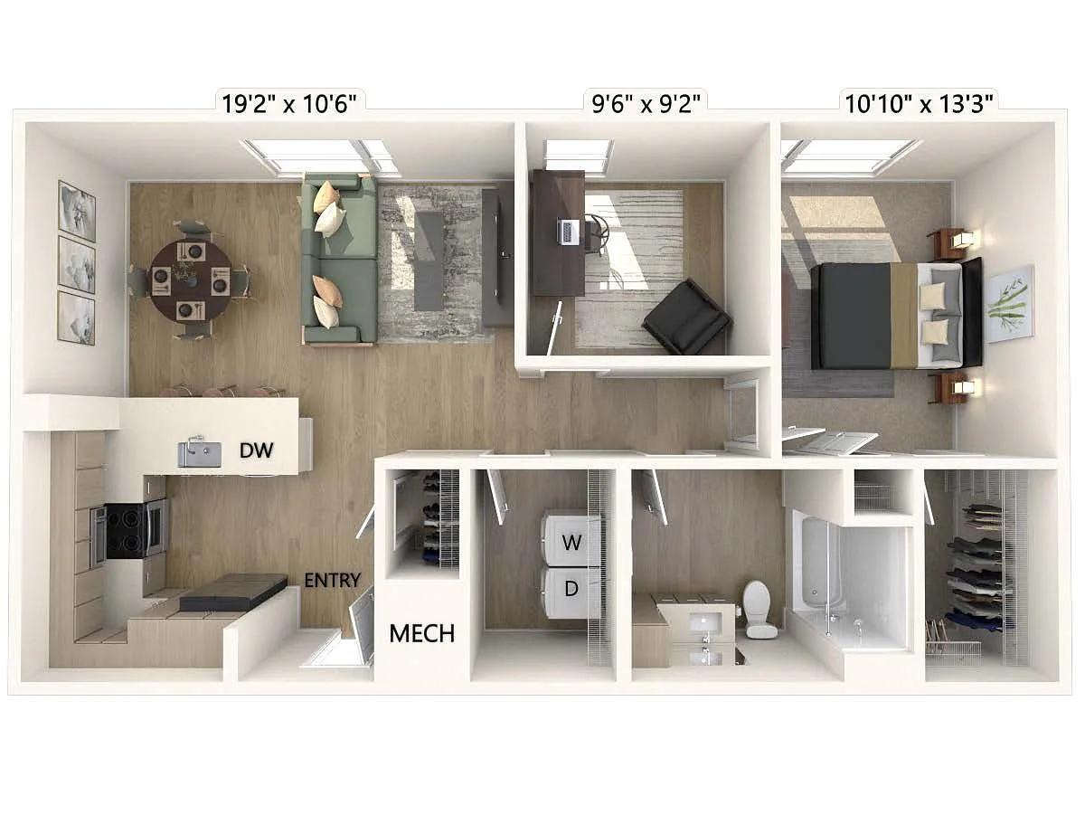 Floor plan A3-946