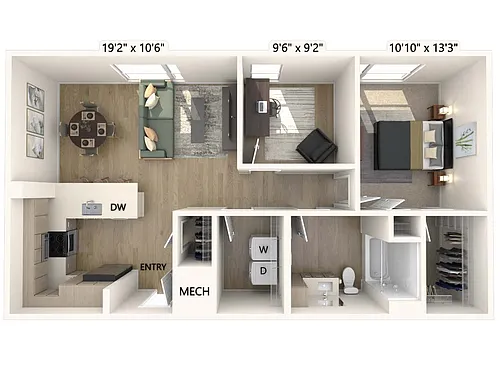 Floor plan A3-946