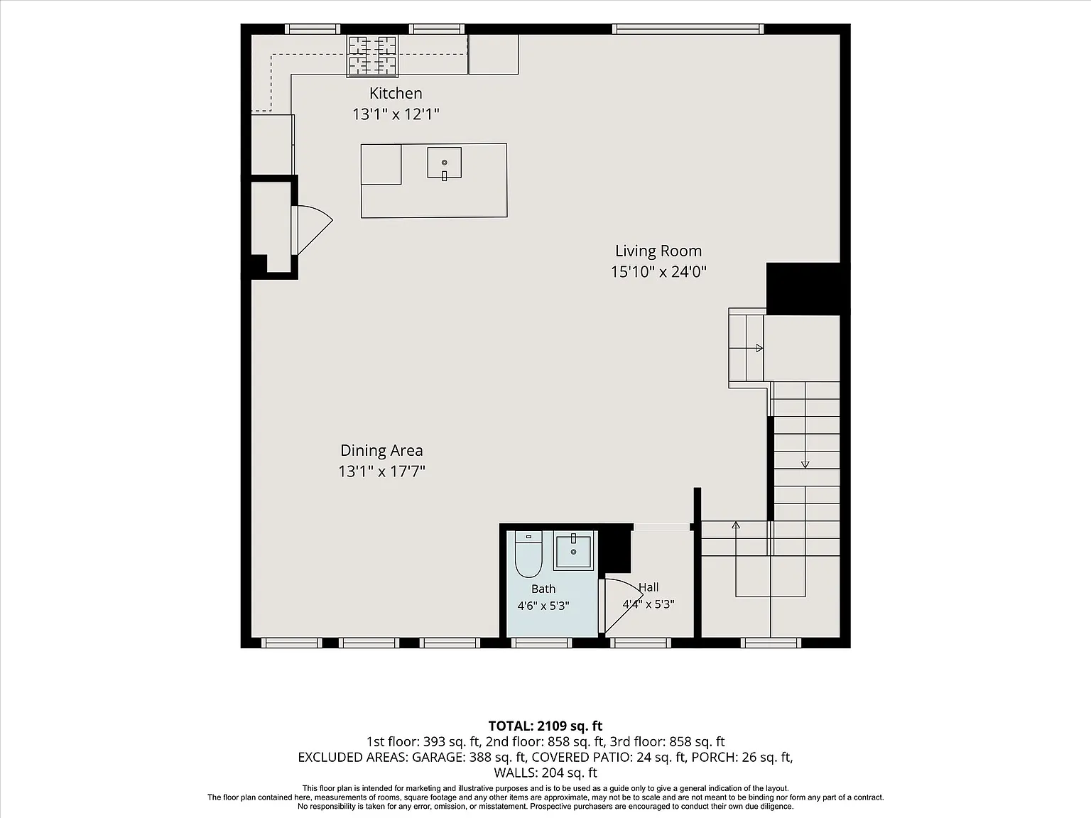 3 bed, 3.5 bath, 2328 sqft, $3,000 — Photo 4
