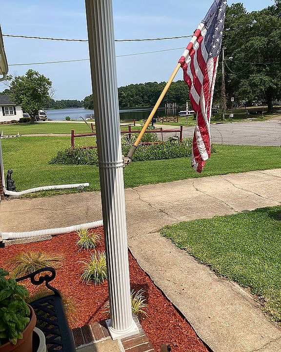 Boat Ramp facing East 