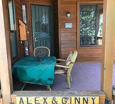 Large Front Gated Porch